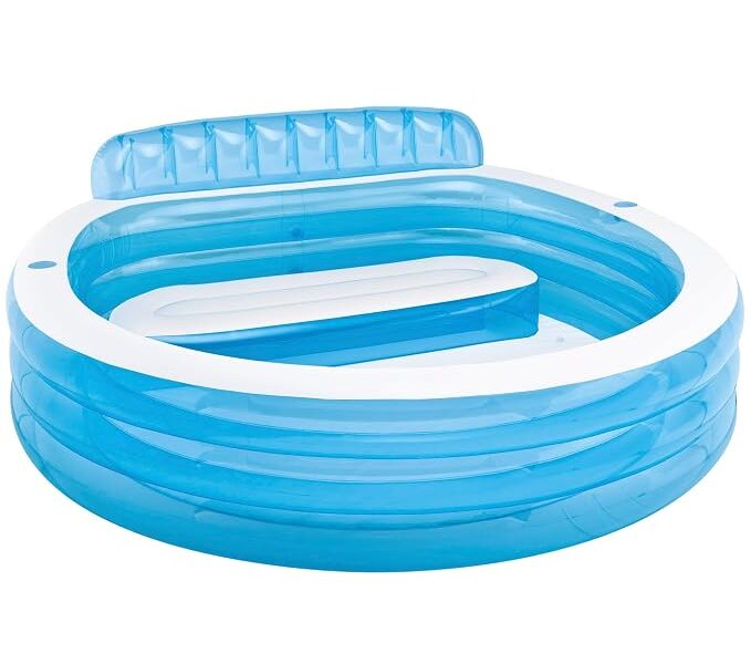 Piscina Familiar Lounge Pool 590L na Amzn por R$ 300,93