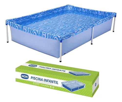 Piscina Retangular Pequena 1000 Litros Portátil – Mor