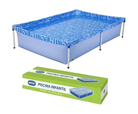 Piscina Retangular Pequena 1000 Litros Portátil – Mor