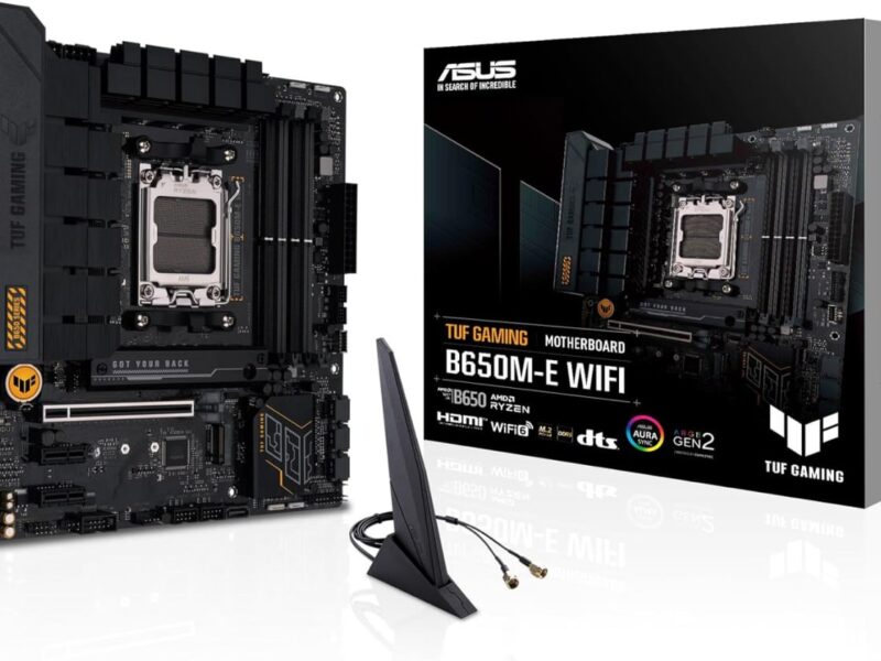 Placa Mãe Asus TUF Gaming B650M-E WIFI, Chipset B650, AMD AM5, mATX, DDR5, 90MB1FV0-M0EAY0