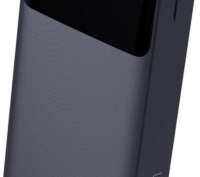 Power Bank Pro 20000mAH, Bateria Portátil Universal, Carga Rápida, Display Indicador, Entradas Micro USB e USB-C, 2 Portas USB-A, Preto, PB200BK, ELG