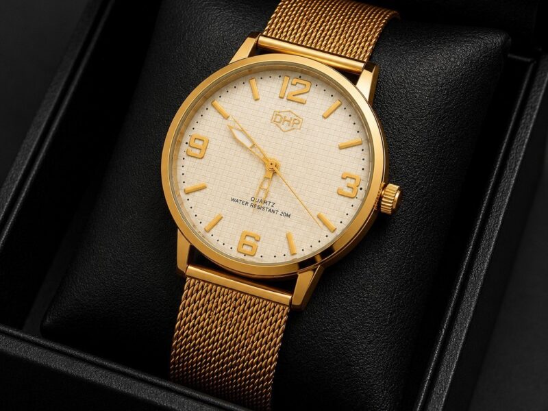 Relógio De Pulso Masculino Feminino Premium Old Money Luxo