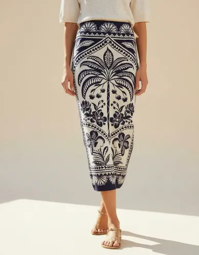 Saia Cropped Tricot Martina Farm
