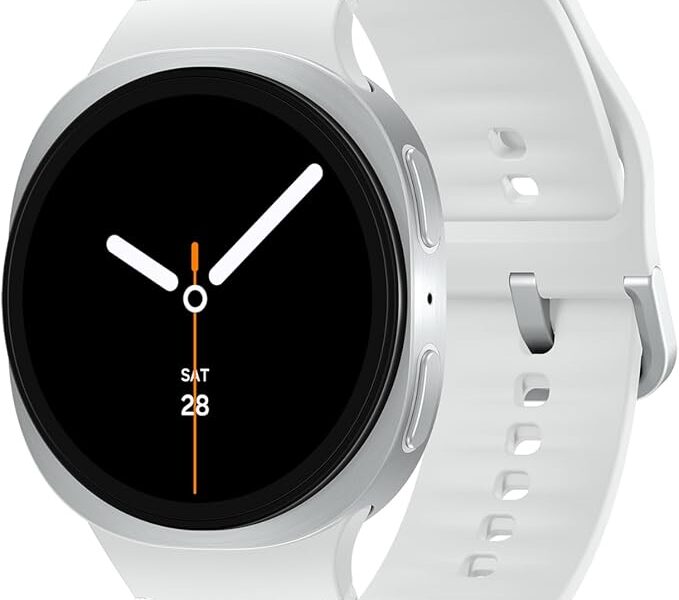 Samsung Galaxy Watch8 Smartwatch 40mm BT, Galaxy AI – Prata na Amazon por R$ 1.179,00