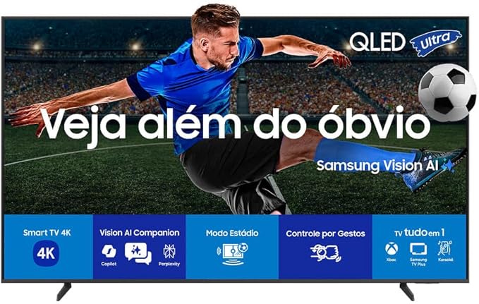Samsung Vision AI TV 55″ QLED ULTRA 4K QEF1 2025