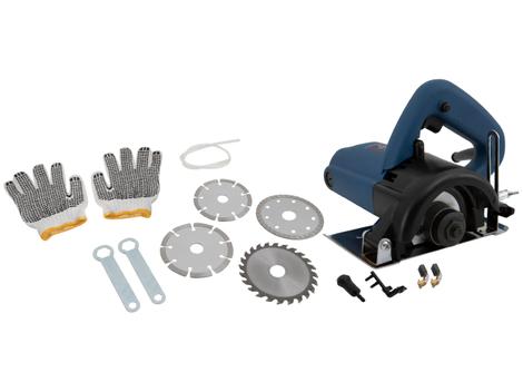 Serra Mármore Elétrica Nell MB91105 110mm – 1300W 1200 RPM 8 Peças – Serra Mármore –