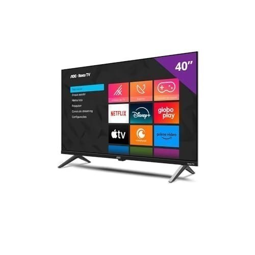 Smart TV 40″ AOC Roku TV DLED Full HD 40S5045/78G – Bivolt