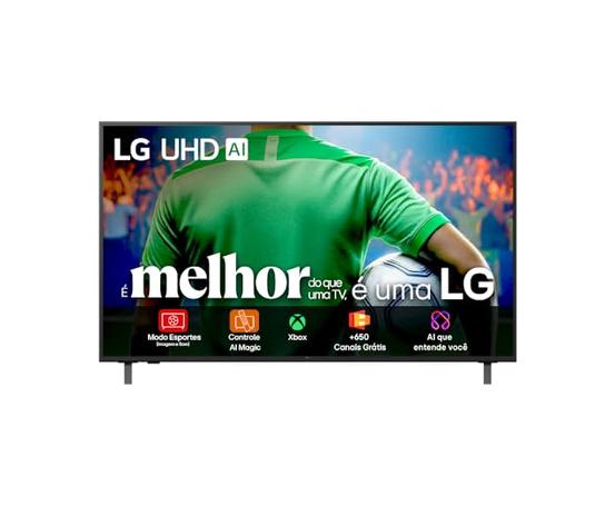Smart TV 4K 50″ LG UHD 50UA85 Processador α7 AI Ger8 4K Super Upscaling Google Cast Alexa Integrado Controle AI Smart Magic WebOS 25
