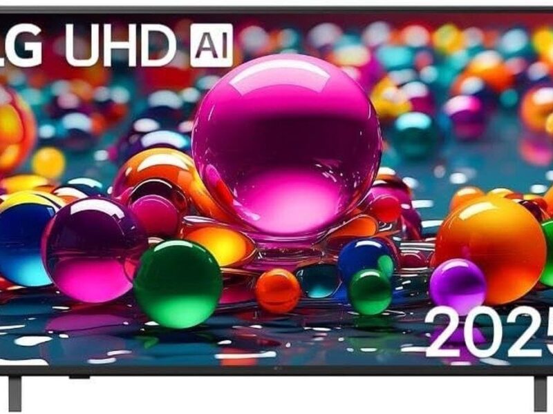 Smart TV LG UHD AI UA75 50 polegadas HDR10 Pro Processador α7 AI Ger 8 webOS 25