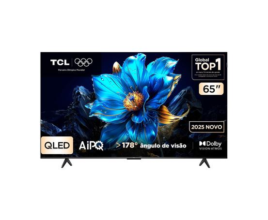 Smart TV TCL 65 Polegadas QLED 4K P7K WiFi Bluetooth Google TV HDR10+ Dolby Atmos Dolby Vision 65P7K