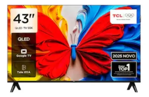 Smart Tv 43 Pol 43s5k Qled Full Hd Google Tv Wi-fi Semp Tcl