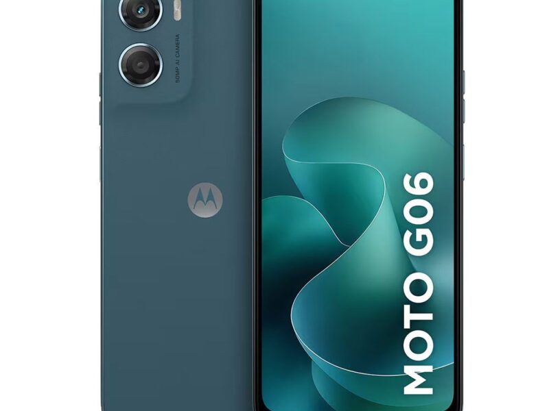 Smartphone Moto g06 4G Tela 6,9 128GB Câmera 50MP Azul Marinho Motorola