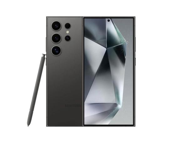 Smartphone Samsung Galaxy S24 Ultra, Galaxy AI, Selfie de 12MP, Tela de 6.8″ 1-120Hz, 256GB, 12GB RAM – Titânio Preto