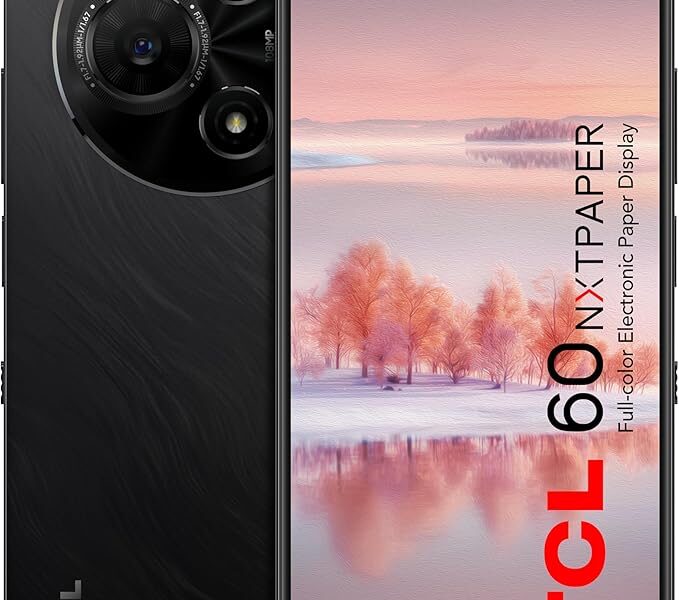 Smartphone TCL 60 NXTPAPER 512GB + 18GB* RAM (*8GB +10GB RAM expandida) Tela 6.8 NXTPAPER FHD+ 90hz 108MP + 32MP Processador Octa Core NFC Bateria de 5200Mah
