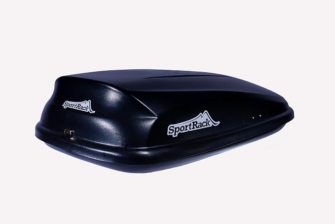 SportRack Maleiro de Teto Conquest S Preta 320 Litros