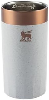 Stanley – Copo prismático isolado para cocktails, antiderrapante, para bebidas quentes ou frias, 381 ml, Ash Bronze
