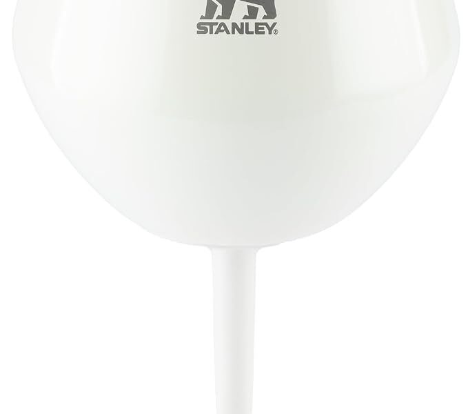 Stanley – Taça Térmica, Copo de cocktail isolado, aço inoxidável isolado a vácuo para bebidas frias, copo de gin ou vinho, 414 ml, Cream Gloss