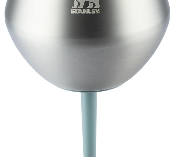 Stanley – Taça Térmica, Copo de cocktail isolado, isolado a vácuo para bebidas frias, copo de gin ou vinho, 414 ml, Aço Inoxidável