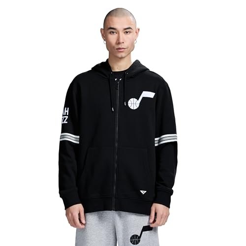 Suéter com capuz X Nba Officially Licensed Men’s Full-zip Up Long Sleeve Hooded Fleece Sweatshirt GAME 7Masculino