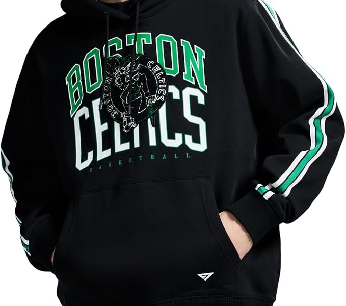 Suéter com capuz X Nba Officially Licensed Men’s Long Sleeve Pullover Hoodie Fleece Heavyweight Sweatshirt GAME 7Masculino