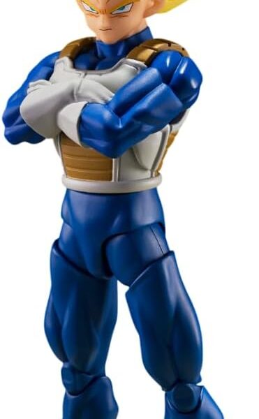 TAMASHII NATIONS – Dragon Ball Z – Boneco Super Saiyan Vegeta (Dangerous Pride) S.H.Figuarts