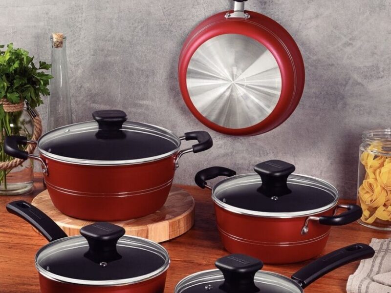 Tramontina Jogo Panelas Alum 5Pc Sicilia Ver