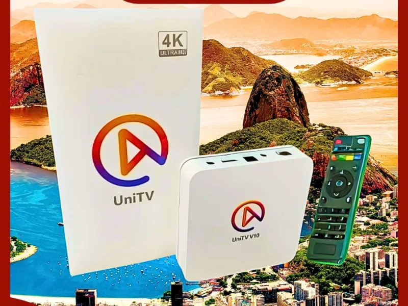 UNITV V10 APARELHO SMART TV BOX FULL HD LIBERA CANAIS SÉRIES PRONTA ENTREGA