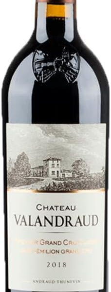 Vinho Francês Château Valandraud 1Ep Grand Cru Classé 2018 750ml.