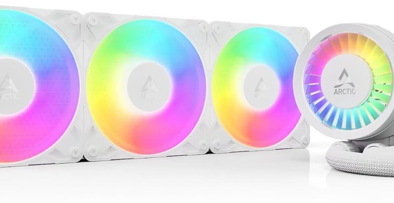 Water Cooler Arctic Liquid Freezer III Pro 360mm, ARGB Branco Intel/AMD – ACFRE00188A