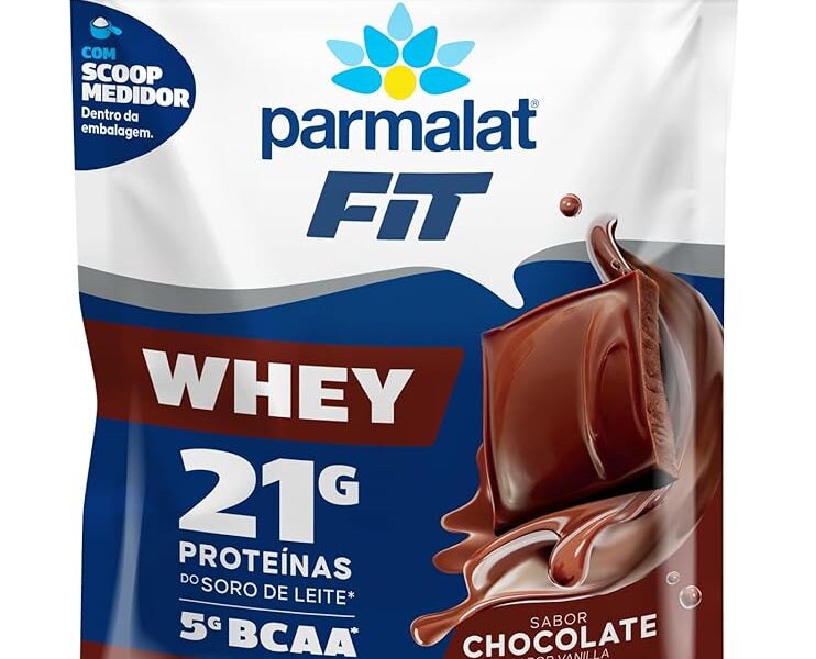 Whey Protein Concentrado Chocolate Parmalat Fit 450g