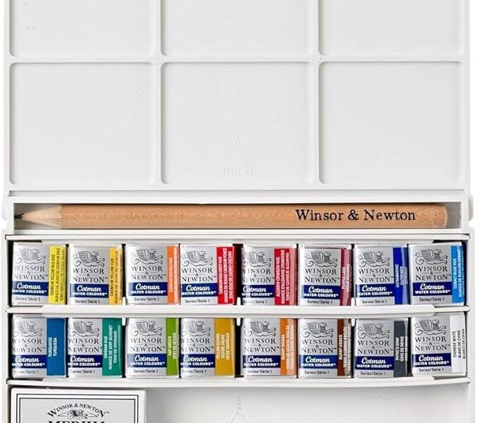Winsor & Newton Estojo Aquarela Cotman Deluxe Sketchers