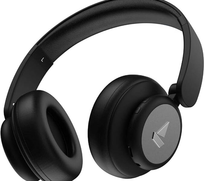 boAt Fone de Ouvido Sem Fio Bluetooth Rockerz 450 Preto