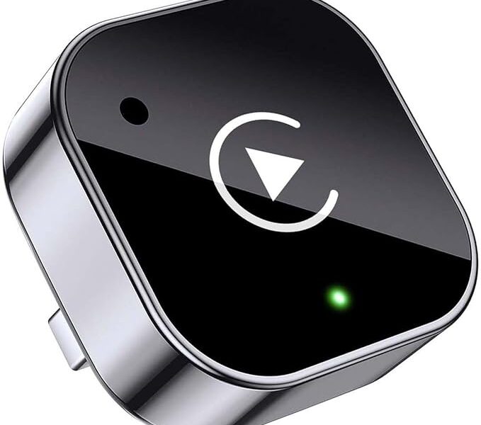 Adaptador CarPlay Sem Fio & Dongle Android Auto, Conexão Automática Rápida, Conversor CarPlay Sem Fio Compacto Plug & Play para iPhone & Android, USB/USB-C, Sem Atraso, Reconexão Perfeita (Preto)