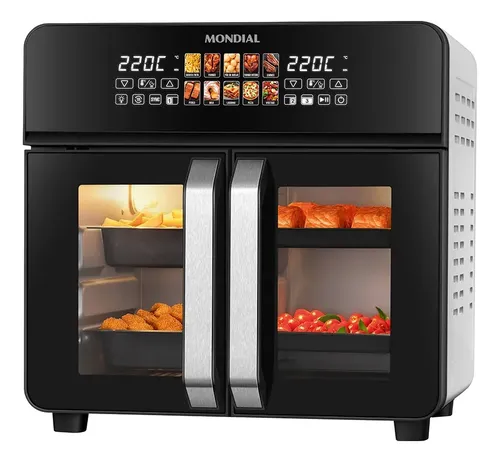 Air Fryer Forno 25l French Door Mondial – AFDO-25L-FD