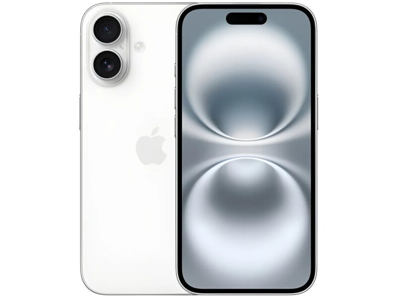 Apple iPhone 16 (256 GB) – Branco – Distribuidor Autorizado