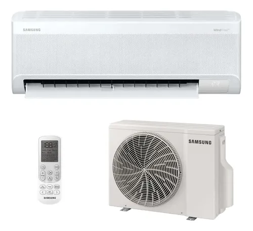 Ar Cond Samsung Windfree Powervolt 12000 Btus Frio Bivolt