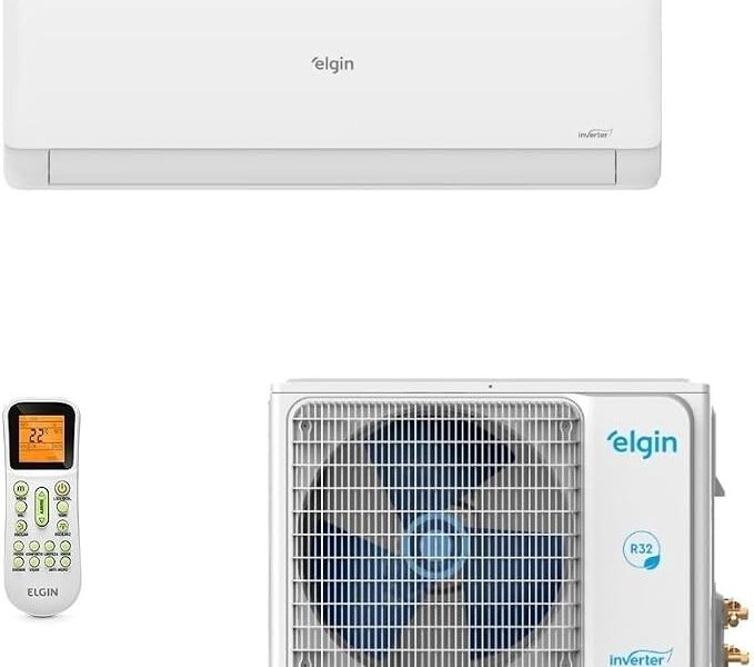 Ar-Condicionado Split HW Elgin Eco Inverter II Wi-Fi 24.000 BTUs R-32 Só Frio 220V