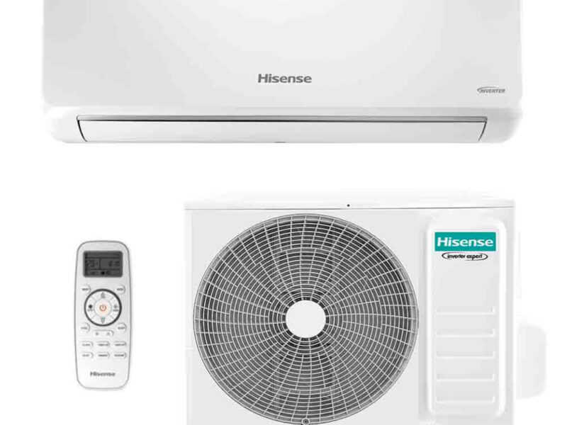 Ar Condicionado Split Inverter Hisense R-32 Hi-wall 9000 Btus Quente e Frio Wi-fi 220v