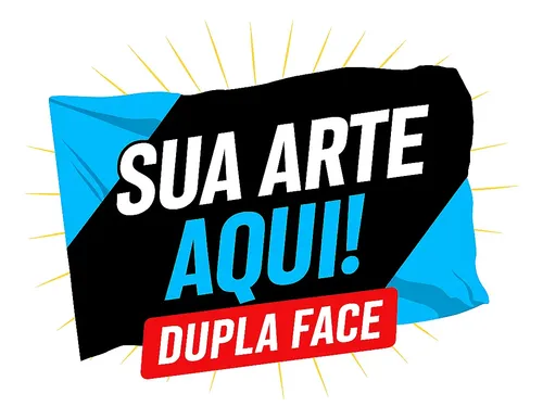 Bandeira Personalizada 1.50×1.00 Dupla Face Sua Arte