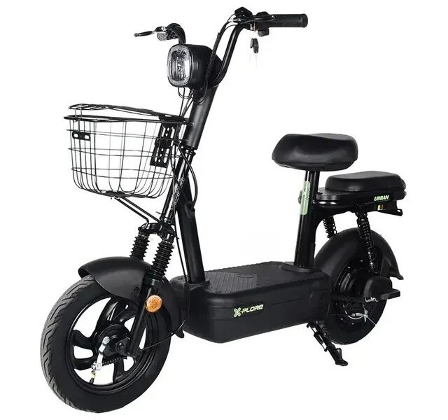 Bicicleta Scooter Elétrica Xplore 48v/ 12ah 500w Sem Cnh Preto