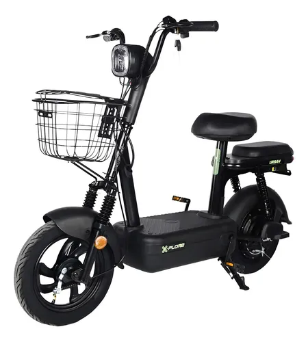 Bicicleta Scooter Elétrica Xplore 48v/ 12ah 500w Sem Cnh Preto