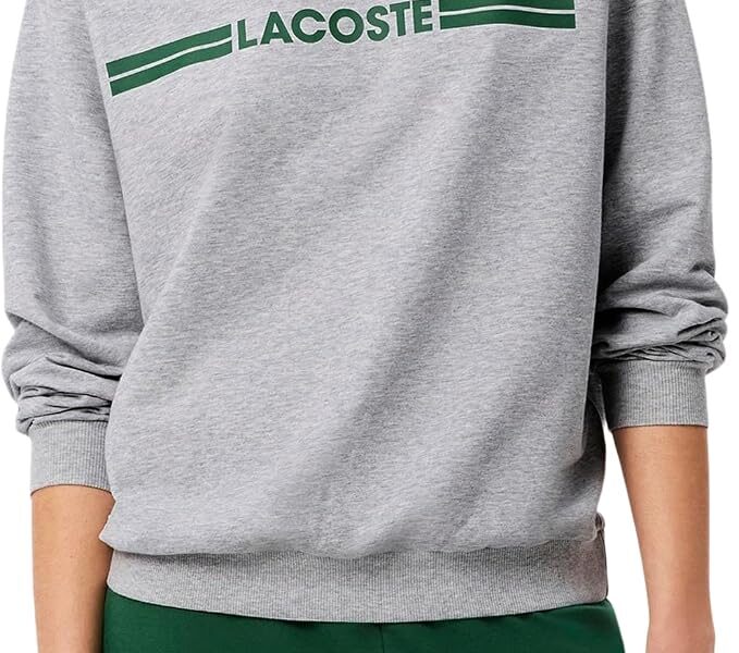 Blusa de moletom Logo Fleece Loungewear Sweatshirt LacosteFeminino