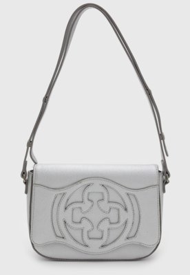Bolsa Feminina Capodarte Estruturada Prata