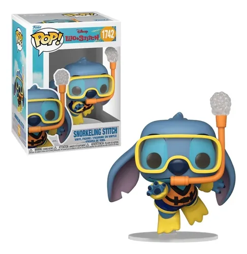 Boneco Funko Pop! Disney Lilo & Stitch – Stitch Mergulhador