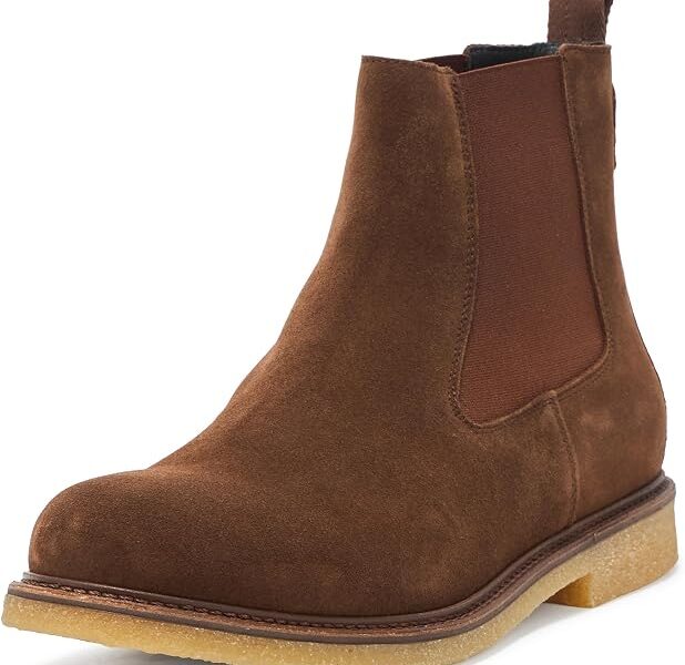 Bota chelsea BOSS Kobe Suede Chelsea Boots masculino