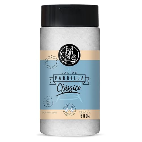 BrSpices – Sal De Parrilla Clássico BR Spices Pote 500G