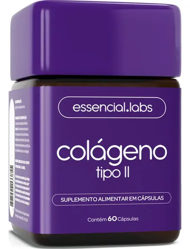 COLÁGENO TIPO 2 com 45mg – Fórmula Exclusiva para a Articulação com Máxima Concentração e Biodisponibilidade – 60 Cápsulas