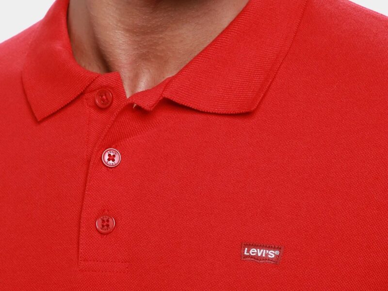 Camisa Polo Levi’s Housemark Masculina – Vermelho