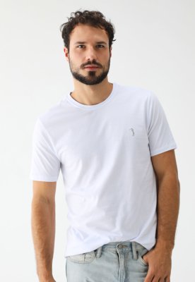 Camiseta Aleatory Reta Mini Icon Branca