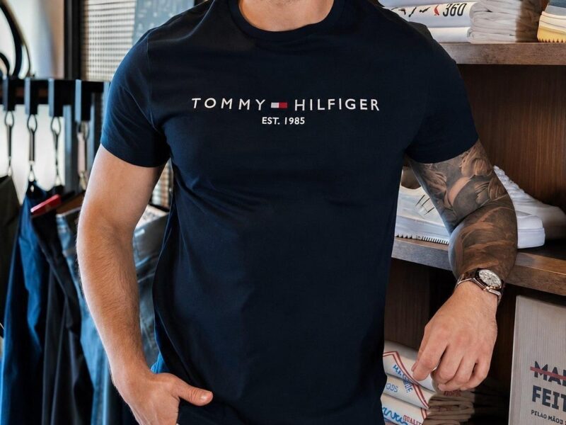 Camiseta Tommy Hilfiger 1985 Masculina Algodão